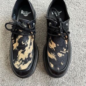 Dr. Martens Black and Tan Men's Shoes